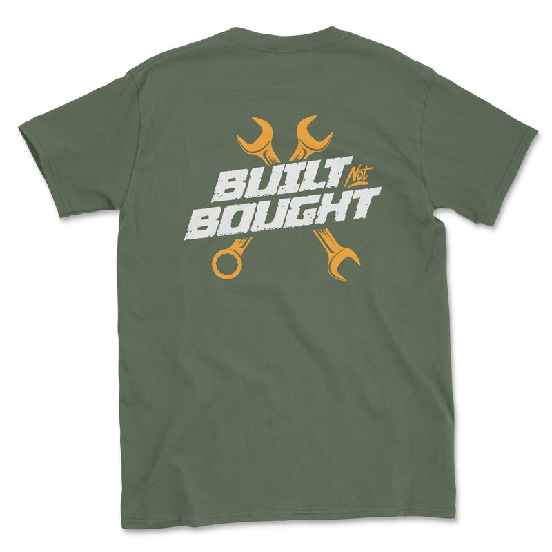 Built Not Bought T Shirt - Goats Trail