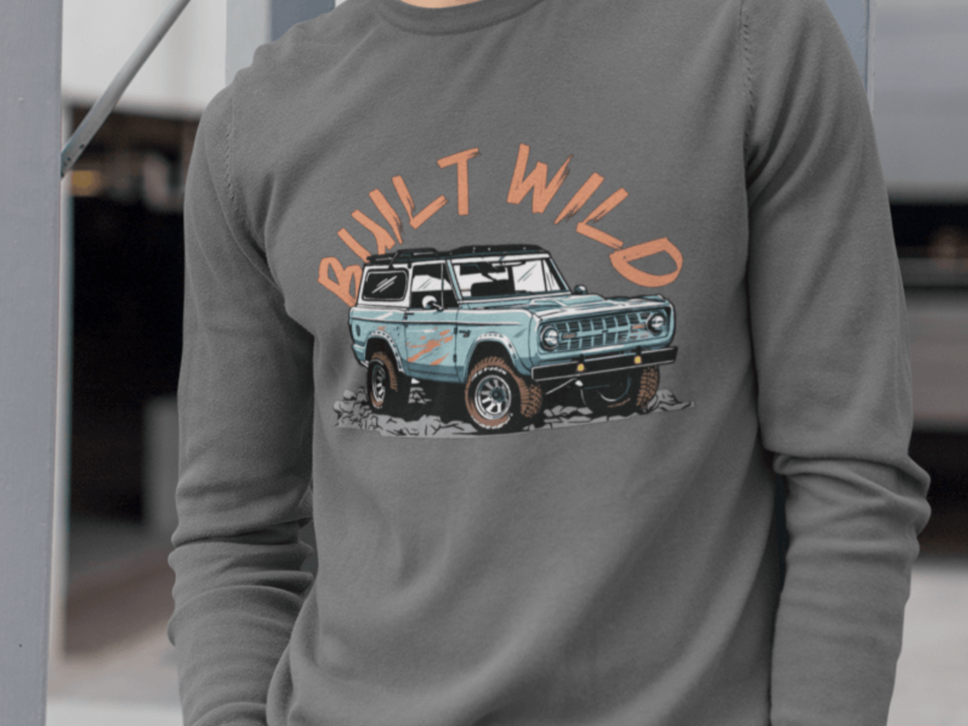 Built Wild Bronco Sweatshirt - Goats Trail