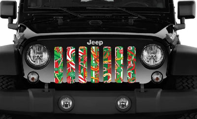 Candy Cane Lane Wrangler Grille Insert - Goats Trail Off-Road Apparel Company
