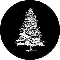 Classic Christmas Tree Spare Tire Cover - Holiday Decoration - Goats Trail