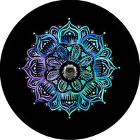 Colorful Mandala Spare Tire Cover - Goats Trail
