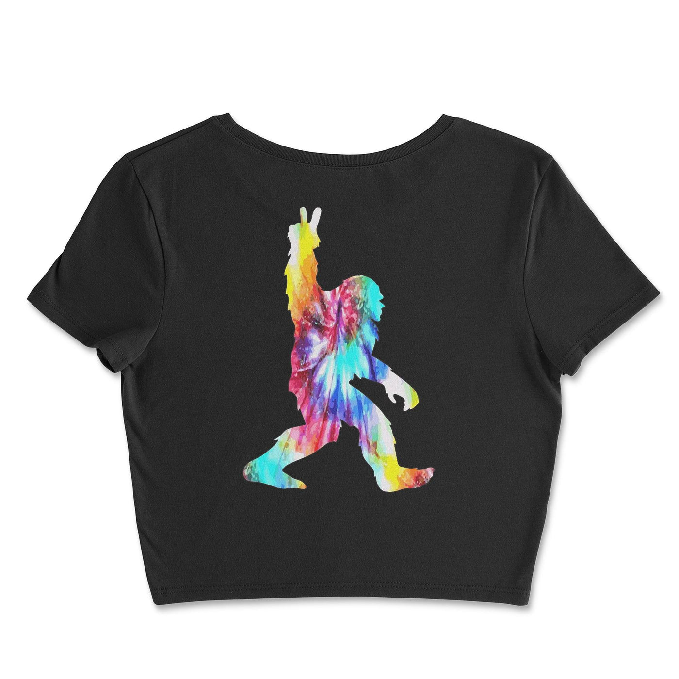 Cool Sasquatch Crop Top Small / Black Crop Top