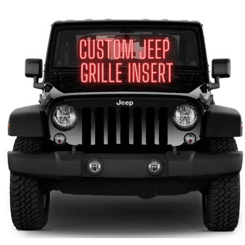 Custom Jeep Grille Insert - Goats Trail