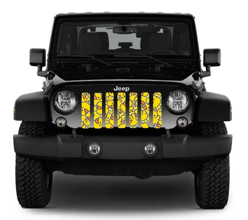 Cute Yellow Rubber Ducks Grille Insert - Goats Trail