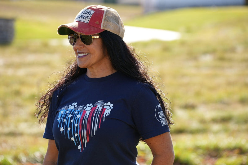 Dog Trucker Hat - Live, Love, Rescue - Goats Trail