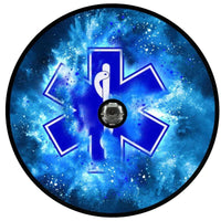 EMT - Paramedic Spare Tire Cover, Made in the USA, Marine - Grade Vinyl - Goats Trail