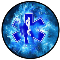 EMT - Paramedic Spare Tire Cover, Made in the USA, Marine - Grade Vinyl - Goats Trail