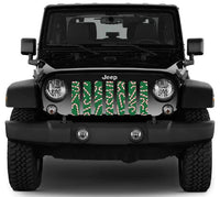 Festive Holiday Candy Cane Grille Insert - Goats Trail