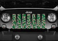 Festive Holiday Candy Cane Grille Insert - Goats Trail