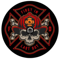 Firefighter Spare Tire Cover - Goats Trail