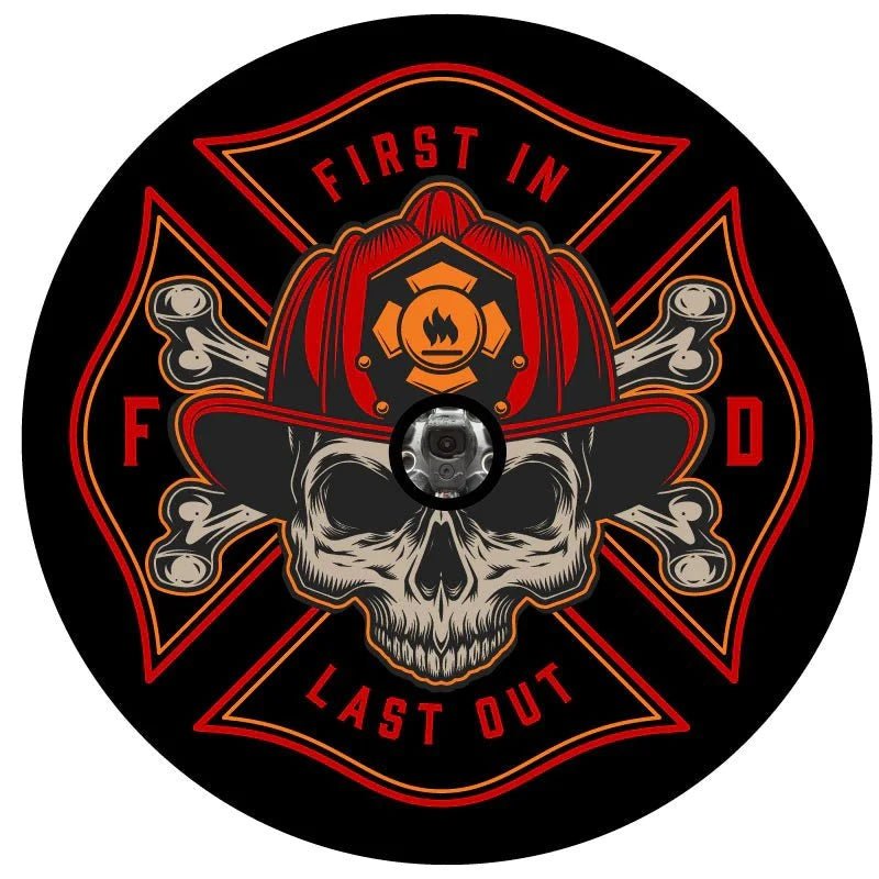 Firefighter Spare Tire Cover - Goats Trail