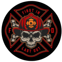Firefighter Spare Tire Cover - Goats Trail
