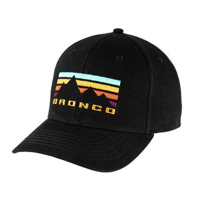 Ford Bronco Mountain Skyline Slideback Hat - Goats Trail Off-Road Apparel Company