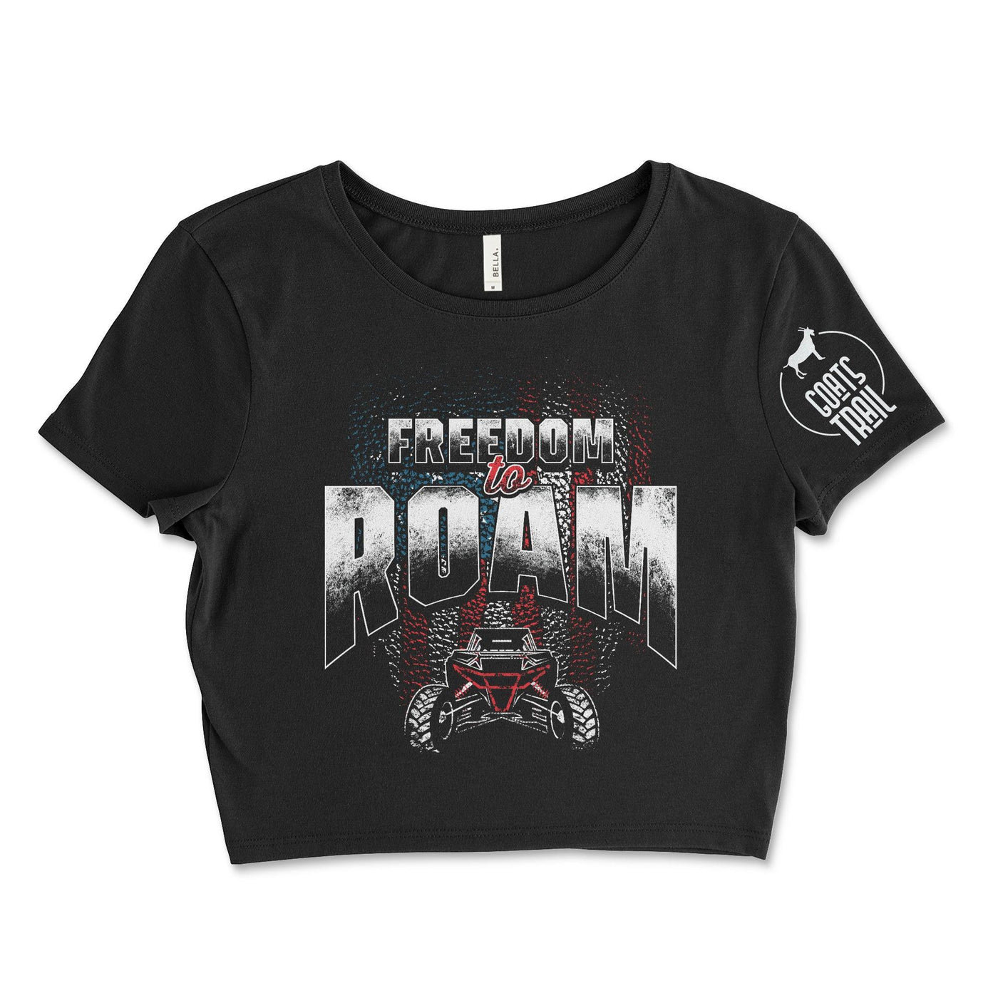 Freedom Patriotic Crop Top - Goats Trail