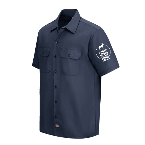 Funny Dickies Work Shirt - Goats Trail