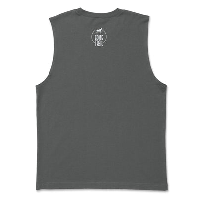 Funny Men's Muscle Tank Top - Goats Trail