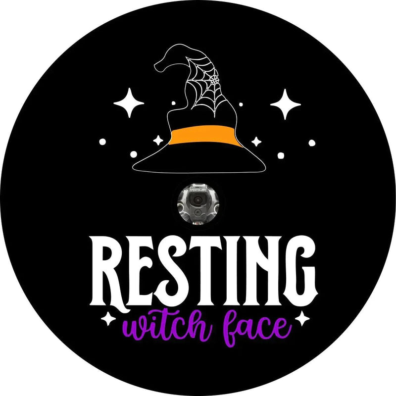 Funny Witch Spare Tire Cover - Goats Trail