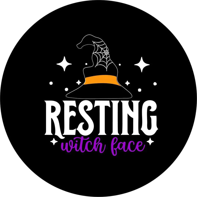 Funny Witch Spare Tire Cover - Goats Trail