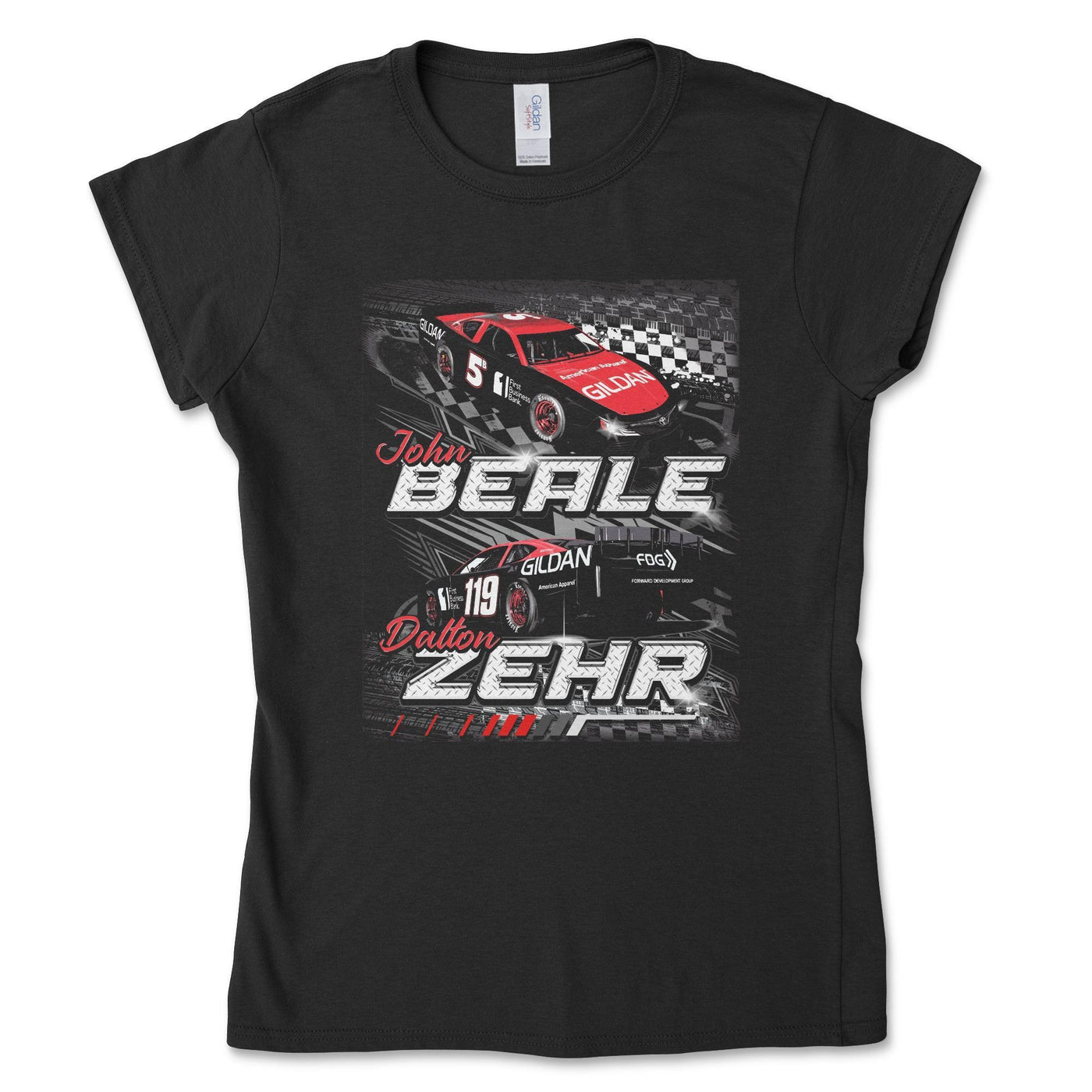 Gildan Racing Women's Fit Tee Small Women's Fit T-shirts
