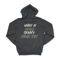 Give It Some Skinny Pedal Hoodie - Goats Trail