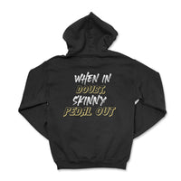 Give It Some Skinny Pedal Hoodie - Goats Trail
