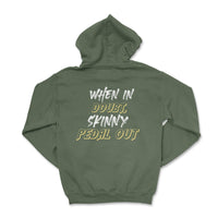 Give It Some Skinny Pedal Hoodie - Goats Trail