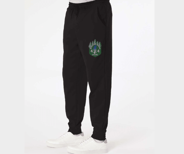 Glacial Lake 4 x 4 Black Sweatpants - Goats Trail