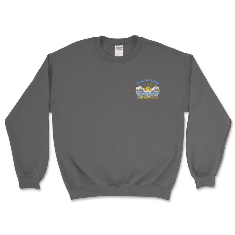 Glacial Lake 4 x 4 Crewneck - Goats Trail