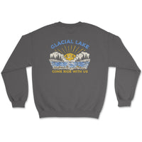 Glacial Lake 4 x 4 Crewneck - Goats Trail