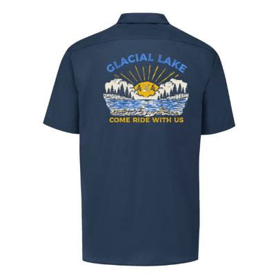 Glacial Lake 4 x 4 Dickies Work Shirt - Goats Trail Off-Road Apparel Company
