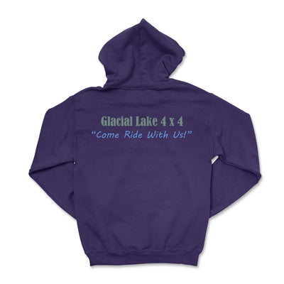 Glacial Lake Club 4x4 Offroad Hoodie - Goats Trail Off-Road Apparel Company