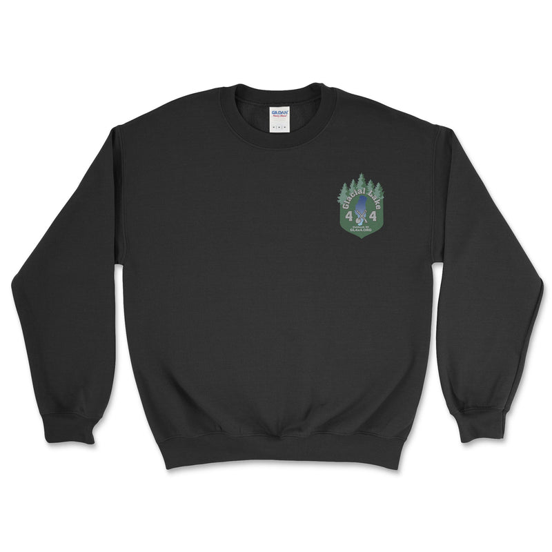 Glacial Lakes Logo Crewneck - Goats Trail