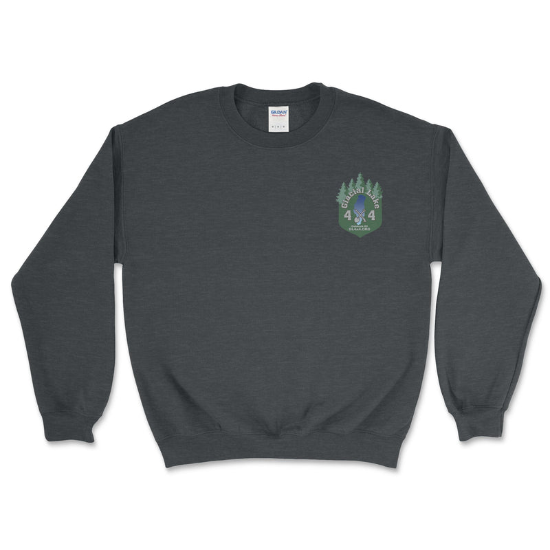 Glacial Lakes Logo Crewneck - Goats Trail