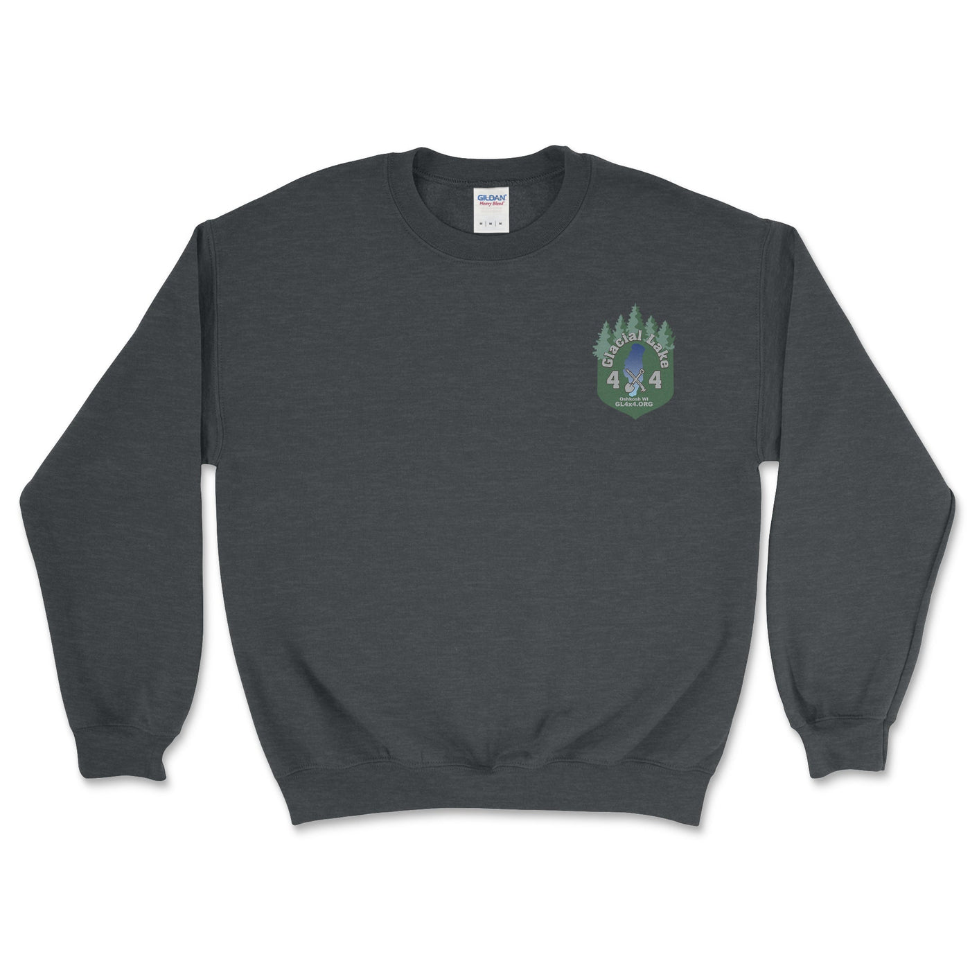 Glacial Lakes Logo Crewneck Crewneck Sweatshirt