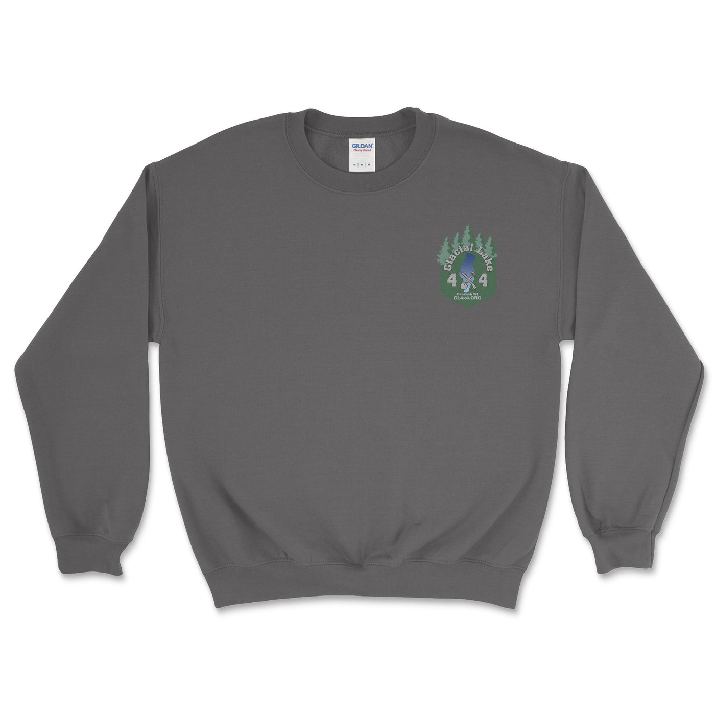 Glacial Lakes Logo Crewneck Crewneck Sweatshirt