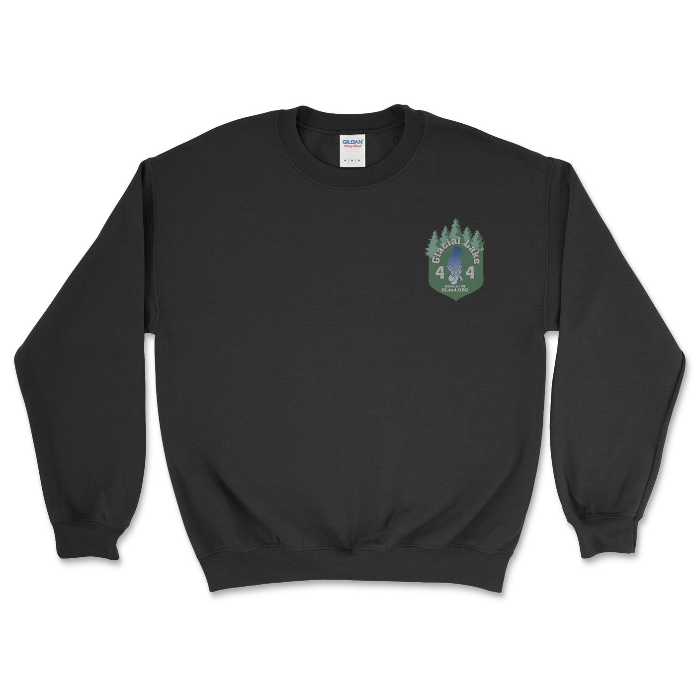 Glacial Lakes Logo Crewneck Crewneck Sweatshirt