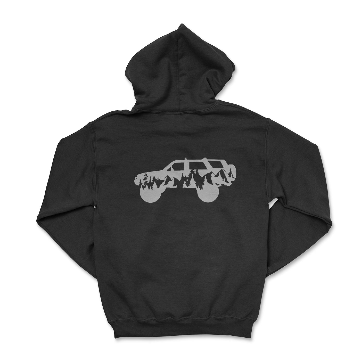 Grey 4Runner Hooded Sweatshirt - Goats Trail Off-Road Apparel Company