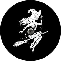 Halloween Witch Spare Tire Cover - Goats Trail