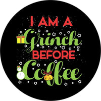 Holiday Grinch Spare Tire Cover - Goats Trail