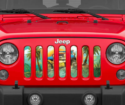 Jeep Beach Daytona Special Event Grille Insert-Jeep - Goats Trail Off-Road Apparel Company