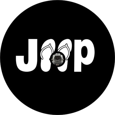 Jeep Flip Flop Spare Tire Cover - Goats Trail Off-Road Apparel Company