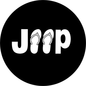 Jeep Flip Flop Spare Tire Cover - Goats Trail Off-Road Apparel Company