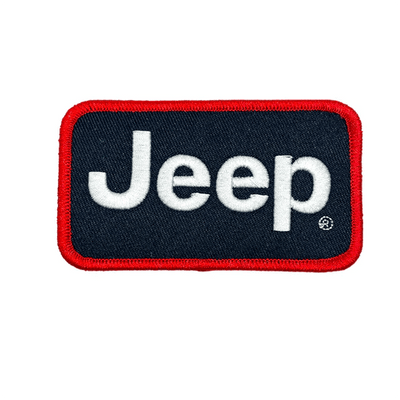 Jeep Licensed Patch-Heat Seal Backing - Goats Trail Off-Road Apparel Company