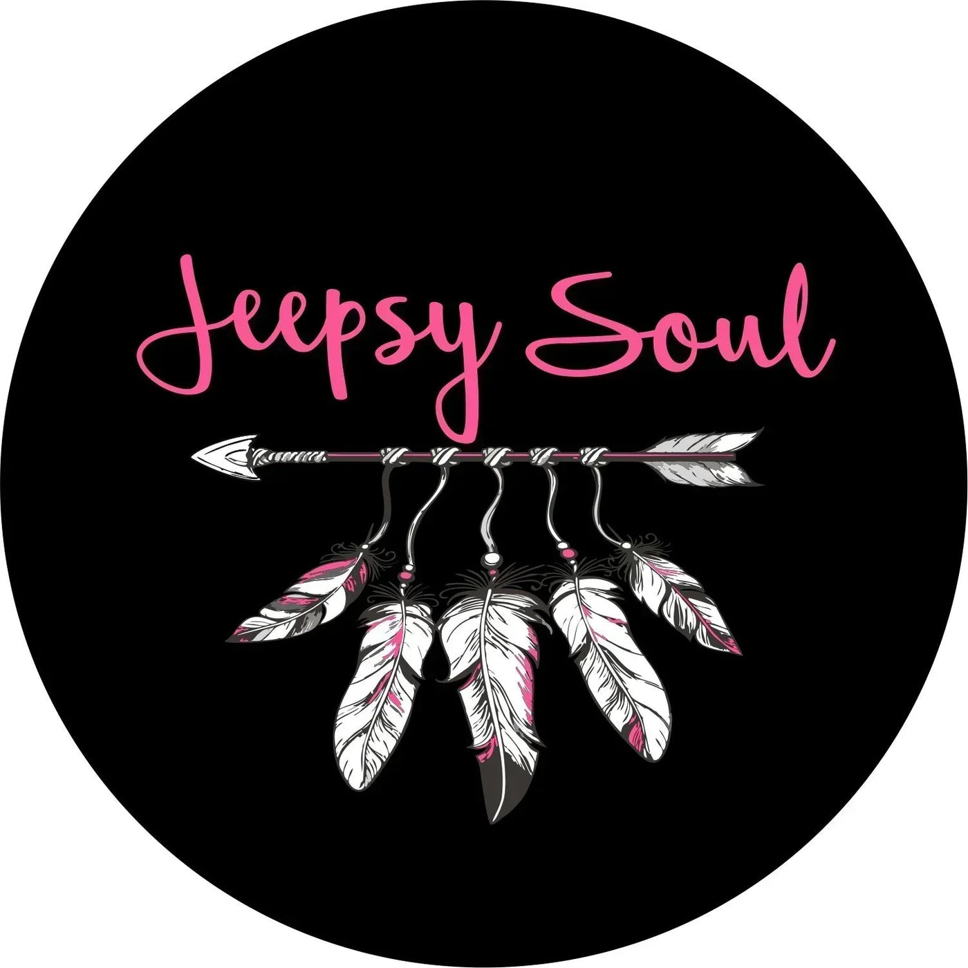 Jeepsy Soul Custom Color Spare Tire Cover - Goats Trail