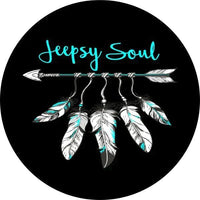 Jeepsy Soul Custom Color Spare Tire Cover - Goats Trail