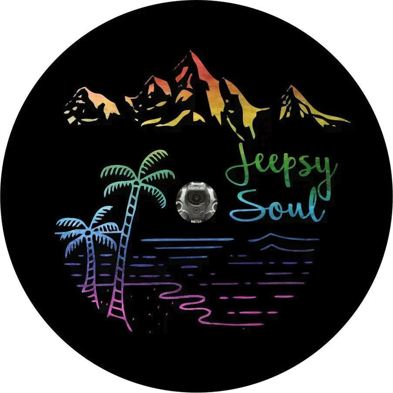 Jeepsy Soul Spare Tire Cover - Goats Trail