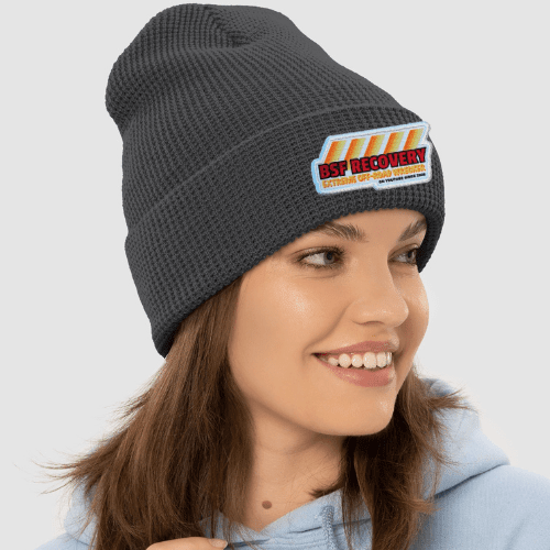 Knit BSF Recovery Hat - Goats Trail