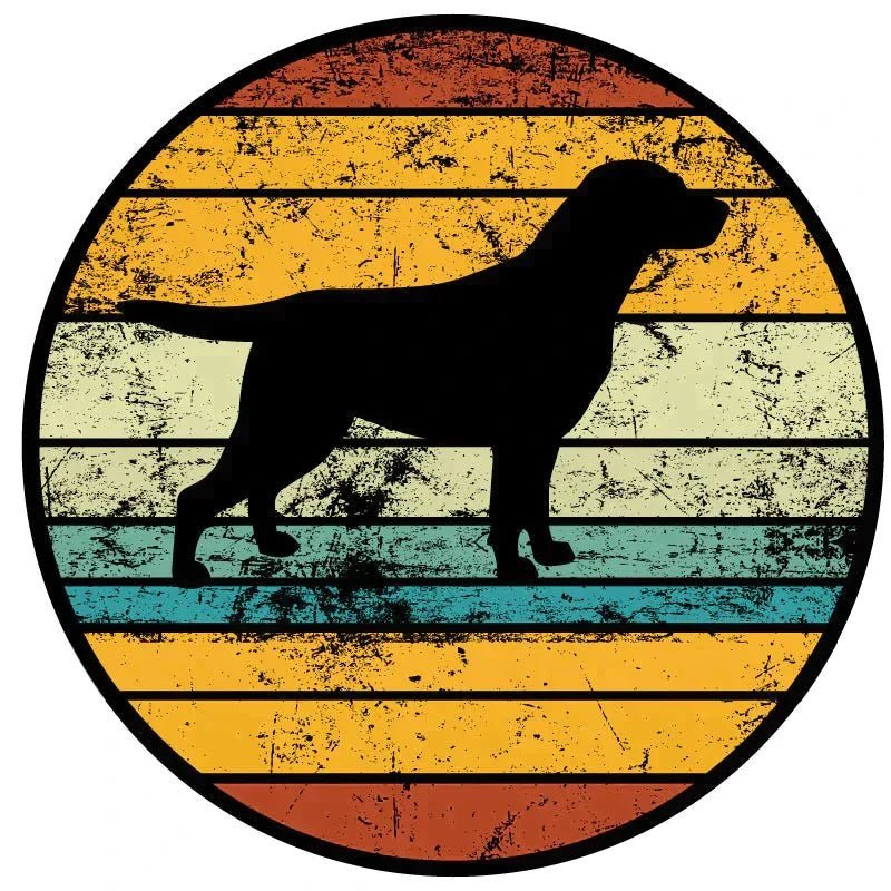 Labrador Retriever Tire Cover - Goats Trail