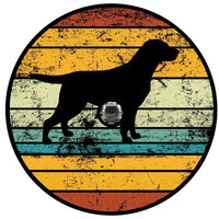 Labrador Retriever Tire Cover - Goats Trail