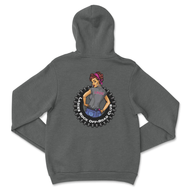 Ladies Rock Off - Road Club Hoodie by Bella + Canvas - Goats Trail